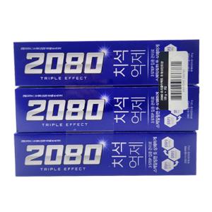 [애경] 2080트리플이펙트치약(후레쉬민트향)_120g*3개입